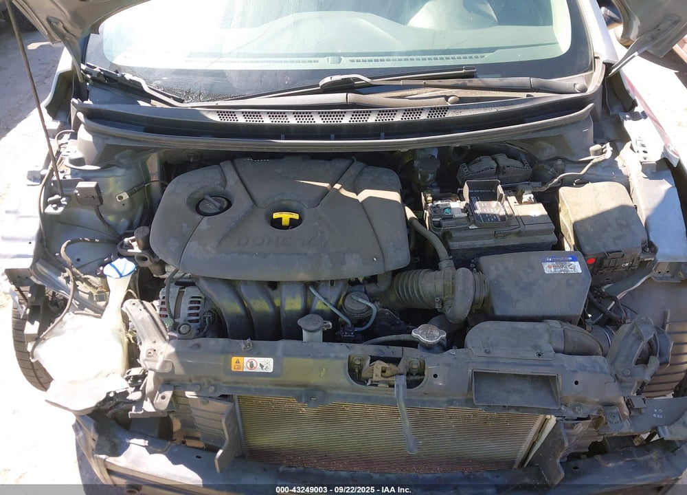 2016 HYUNDAI ELANTRA VIN: KMHDH4AE6GU481737