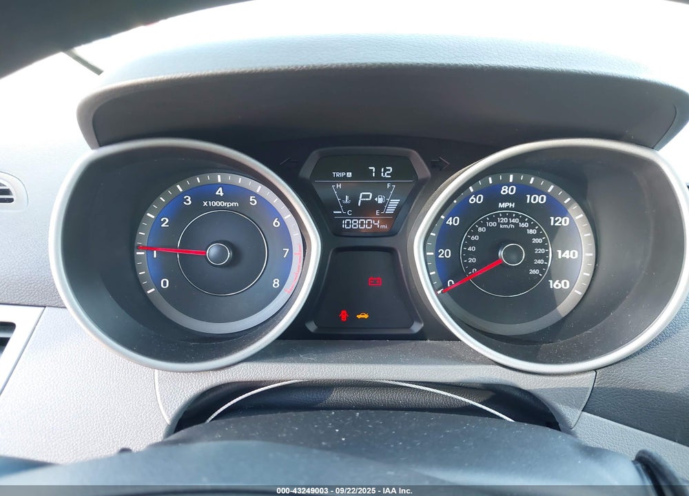 2016 HYUNDAI ELANTRA VIN: KMHDH4AE6GU481737