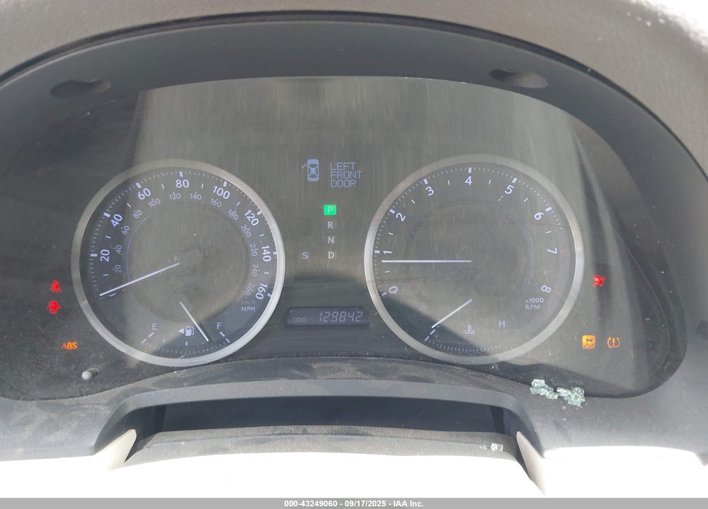 2013 LEXUS IS 250 VIN: JTHBF5C28D5188906