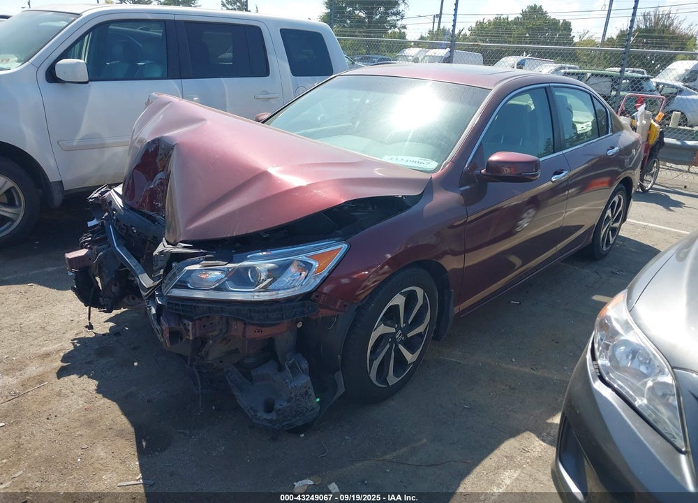 2016 HONDA ACCORD EX VIN: 1HGCR2F79GA109386
