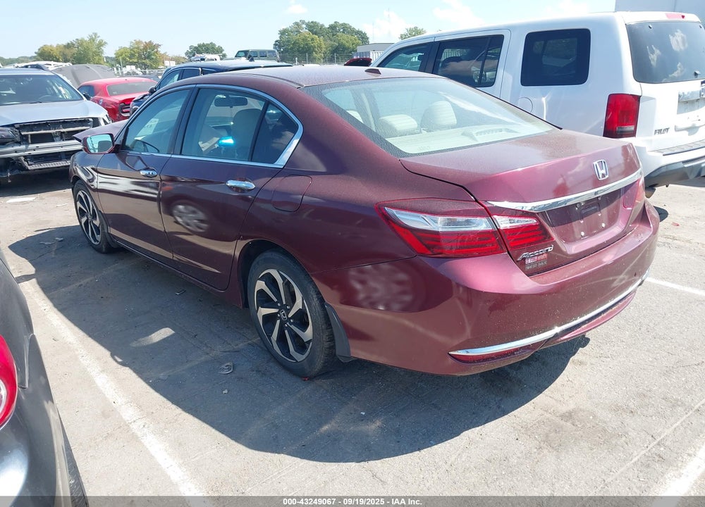 2016 HONDA ACCORD EX VIN: 1HGCR2F79GA109386