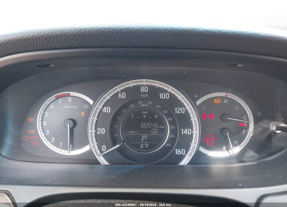 2016 HONDA ACCORD EX VIN: 1HGCR2F79GA109386