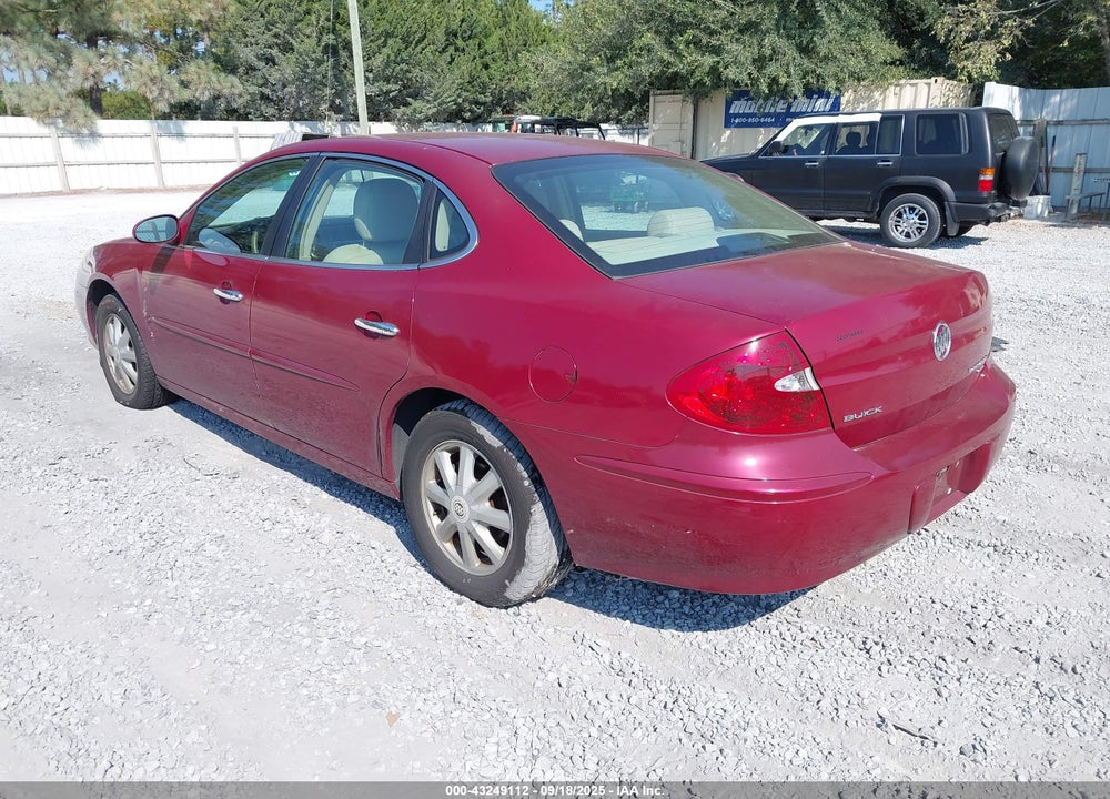 2005 BUICK LACROSSE CXL VIN: 2G4WD562751306575