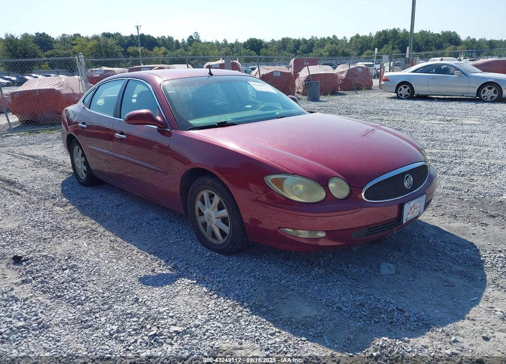 2005 BUICK LACROSSE CXL VIN: 2G4WD562751306575