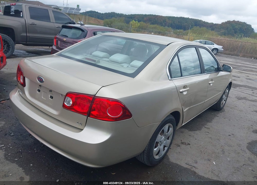 2006 KIA OPTIMA EX NEW/LX NEW VIN: KNAGE123965033553