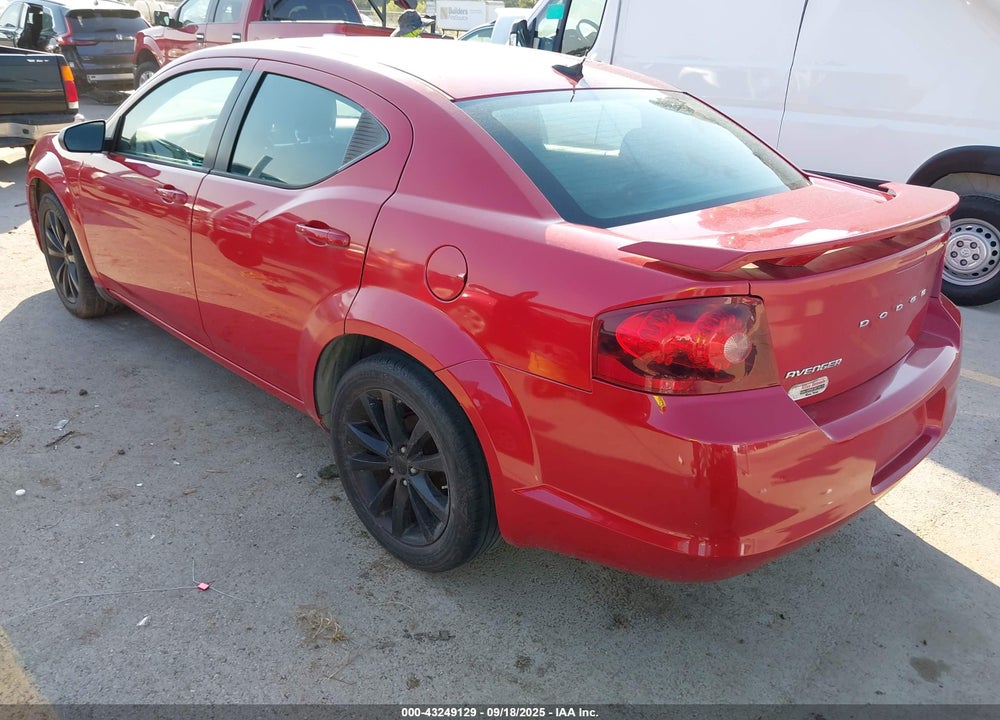 2014 DODGE AVENGER VIN: 1C3CDZAB5EN161528