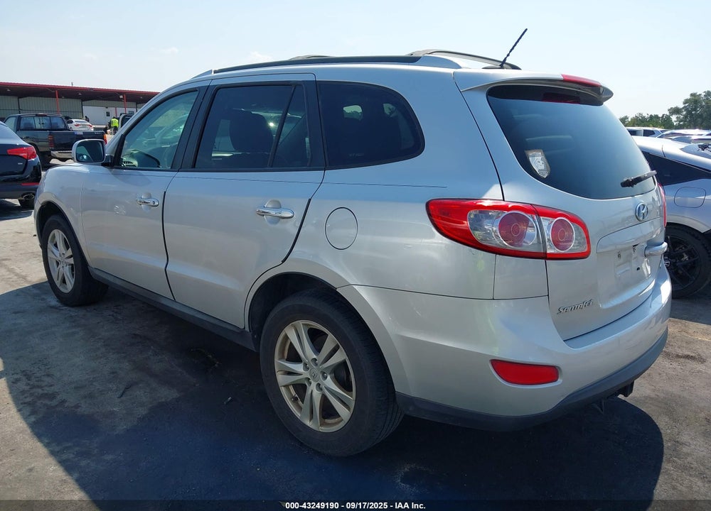 2012 HYUNDAI SANTA FE VIN: 5XYZK4AG9CG116476
