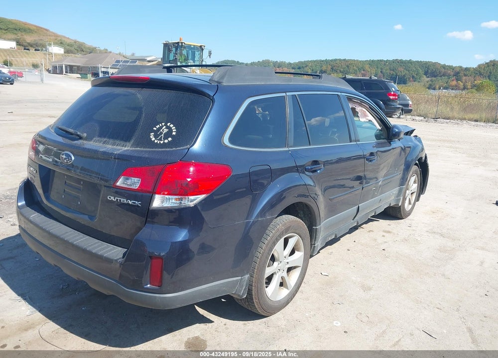 2013 SUBARU OUTBACK 2.5I PREMIUM VIN: 4S4BRCCC8D3245201
