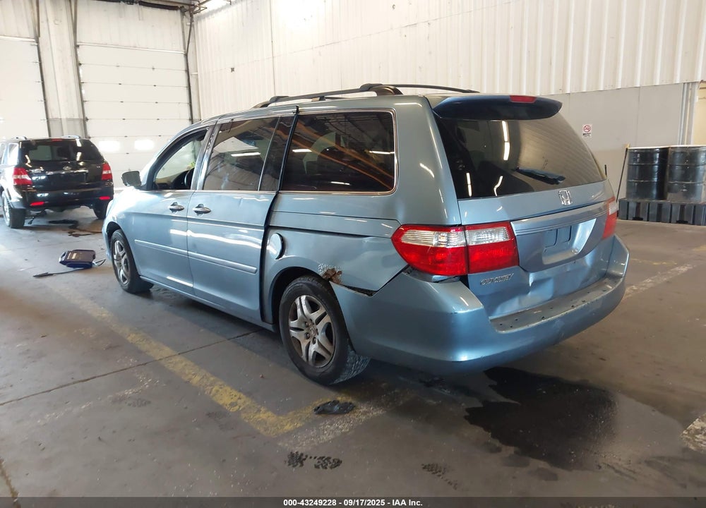 2006 HONDA ODYSSEY EX-L VIN: 5FNRL38736B021095