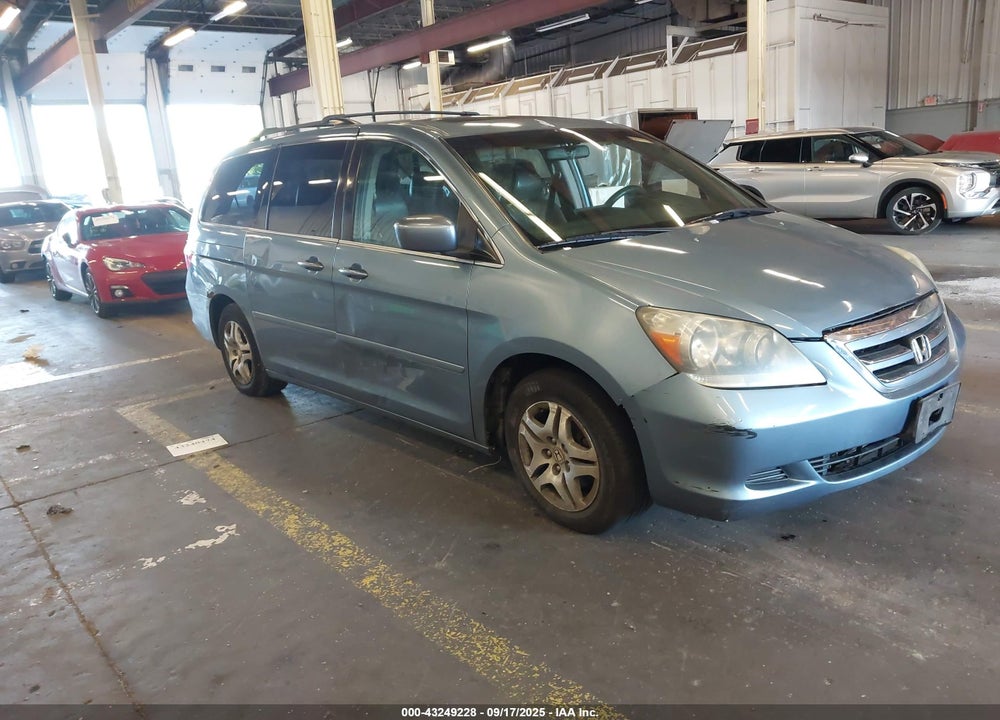 2006 HONDA ODYSSEY EX-L VIN: 5FNRL38736B021095