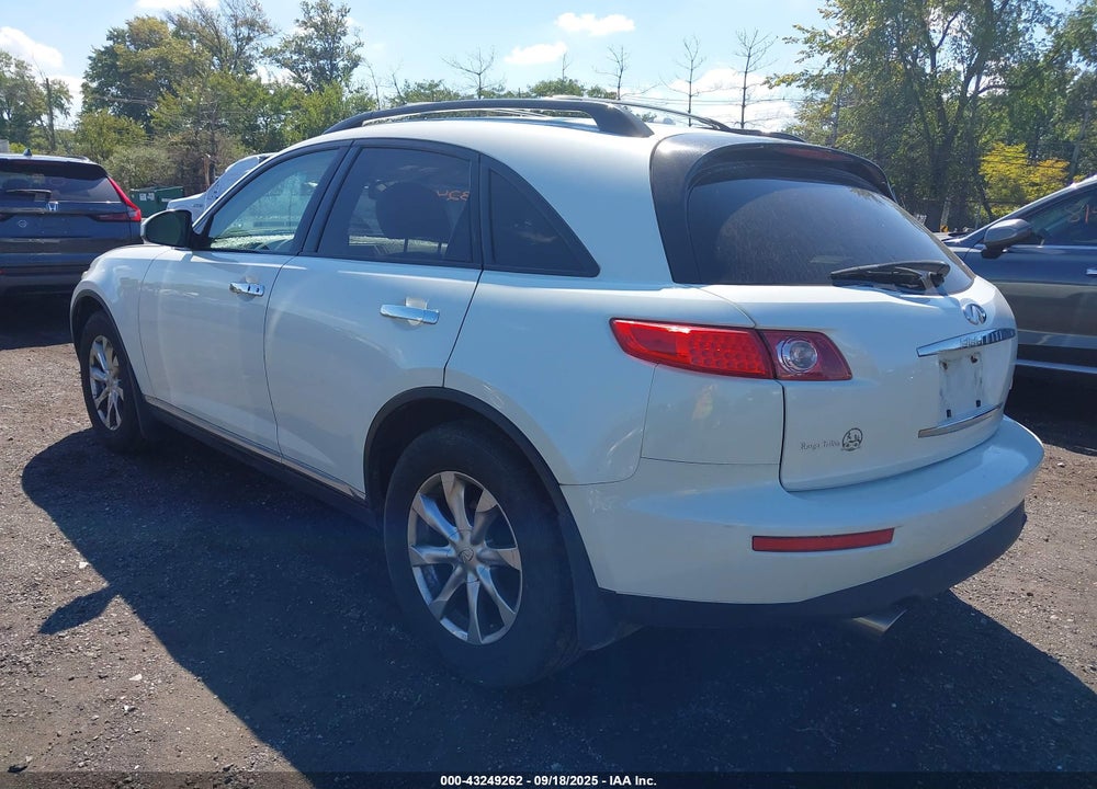 2008 INFINITI FX35 VIN: JNRAS08W78X208533