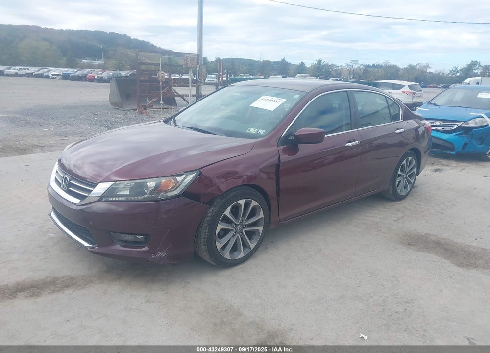 2015 HONDA ACCORD SPORT VIN: 1HGCR2F52FA017713