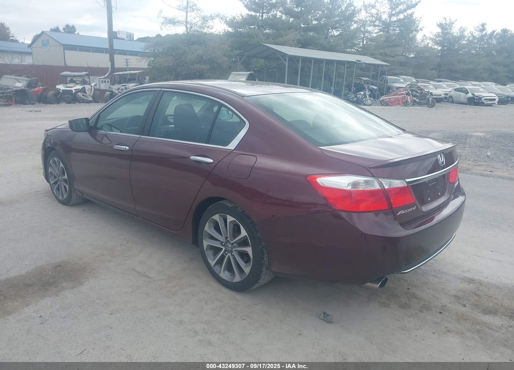 2015 HONDA ACCORD SPORT VIN: 1HGCR2F52FA017713