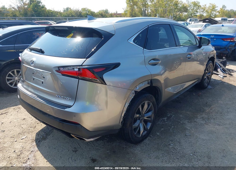 2016 LEXUS NX 200T VIN: JTJBARBZ8G2085543