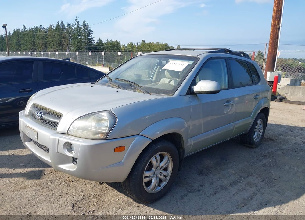 2008 HYUNDAI TUCSON LIMITED V6/SE VIN: KM8JN72D58U800730