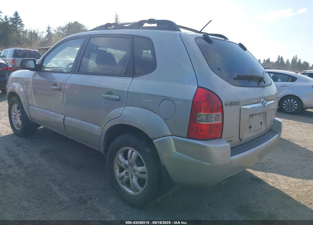 2008 HYUNDAI TUCSON LIMITED V6/SE VIN: KM8JN72D58U800730