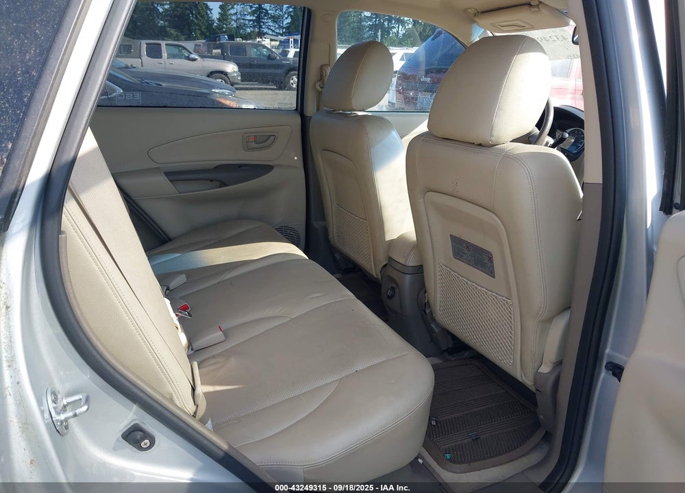 2008 HYUNDAI TUCSON LIMITED V6/SE VIN: KM8JN72D58U800730