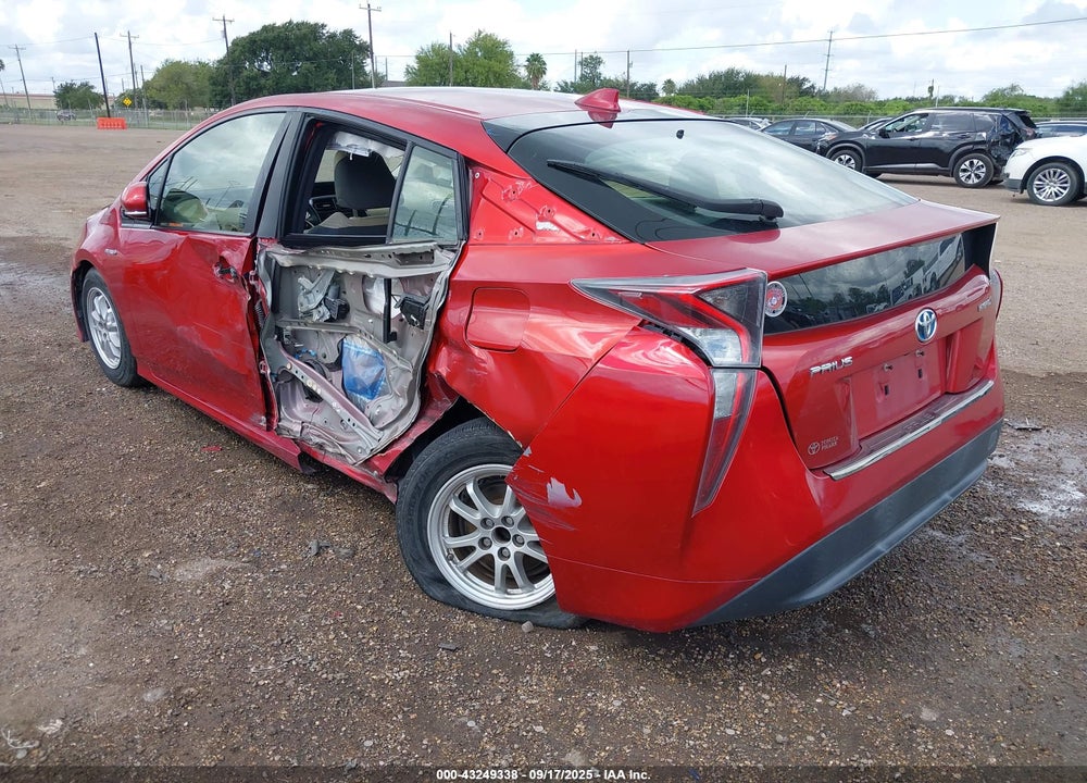 2016 TOYOTA PRIUS VIN: JTDKARFU4G3517072