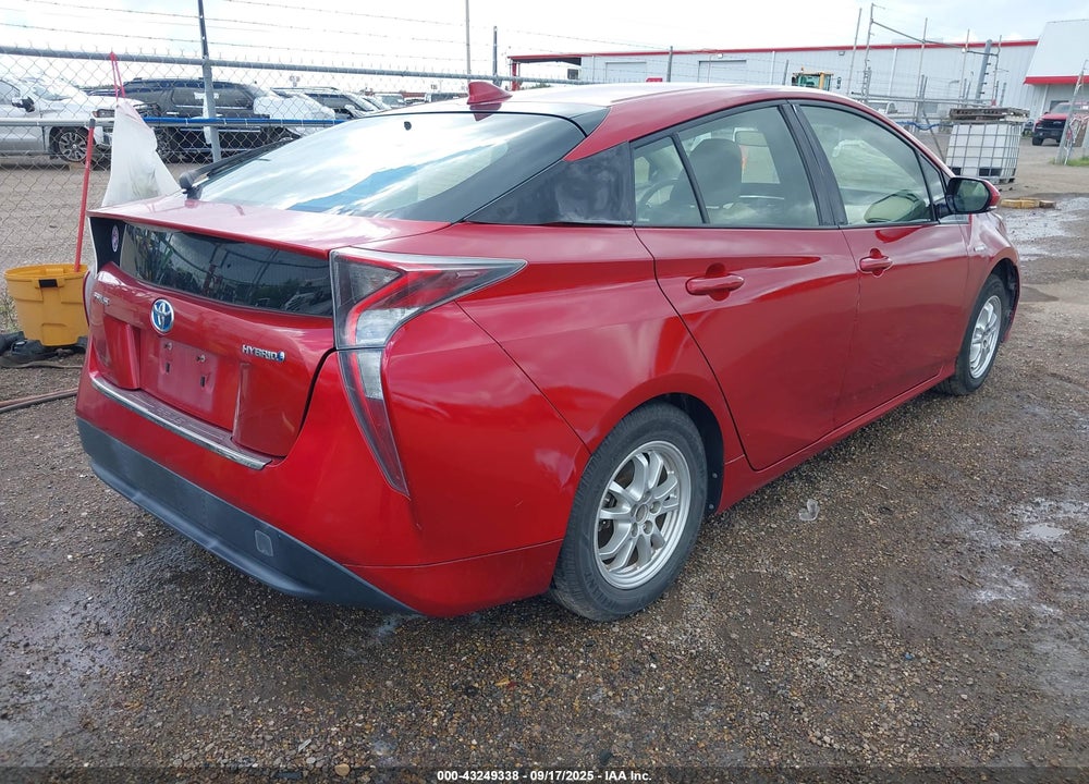 2016 TOYOTA PRIUS VIN: JTDKARFU4G3517072