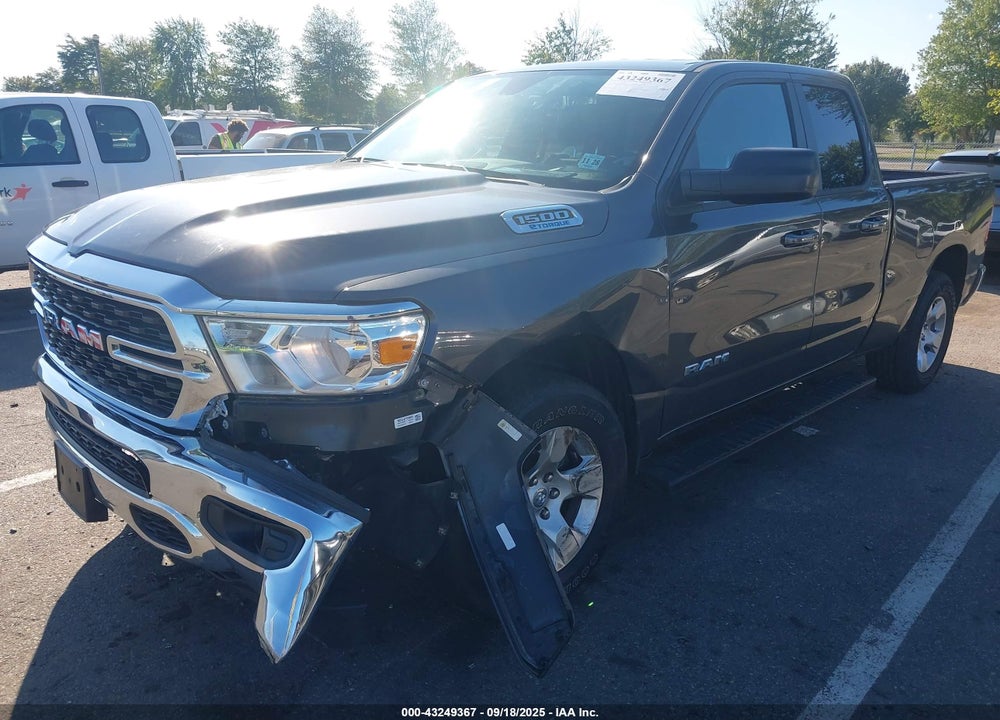 2022 RAM 1500 BIG HORN 4X4 6'4 BOX VIN: 1C6RRFBG8NN279032