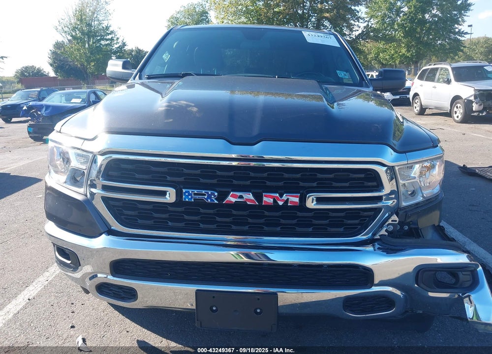 2022 RAM 1500 BIG HORN 4X4 6'4 BOX VIN: 1C6RRFBG8NN279032