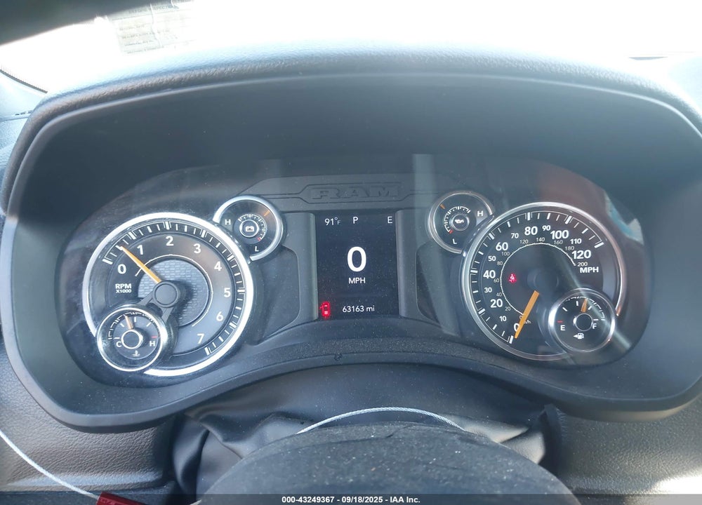 2022 RAM 1500 BIG HORN 4X4 6'4 BOX VIN: 1C6RRFBG8NN279032