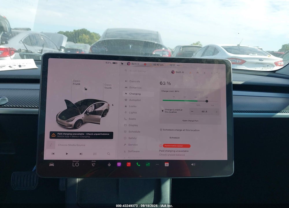 2021 TESLA MODEL 3 VIN: 5YJ3E1EB7MF981367
