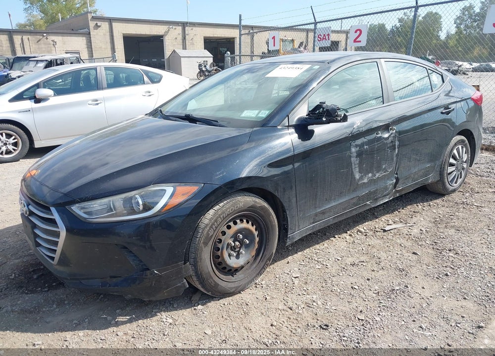 2017 HYUNDAI ELANTRA SE VIN: KMHD74LF3HU160071