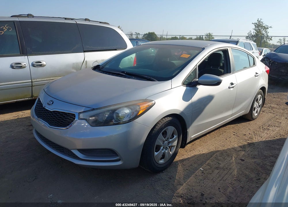 2015 KIA FORTE LX VIN: KNAFK4A61F5372860