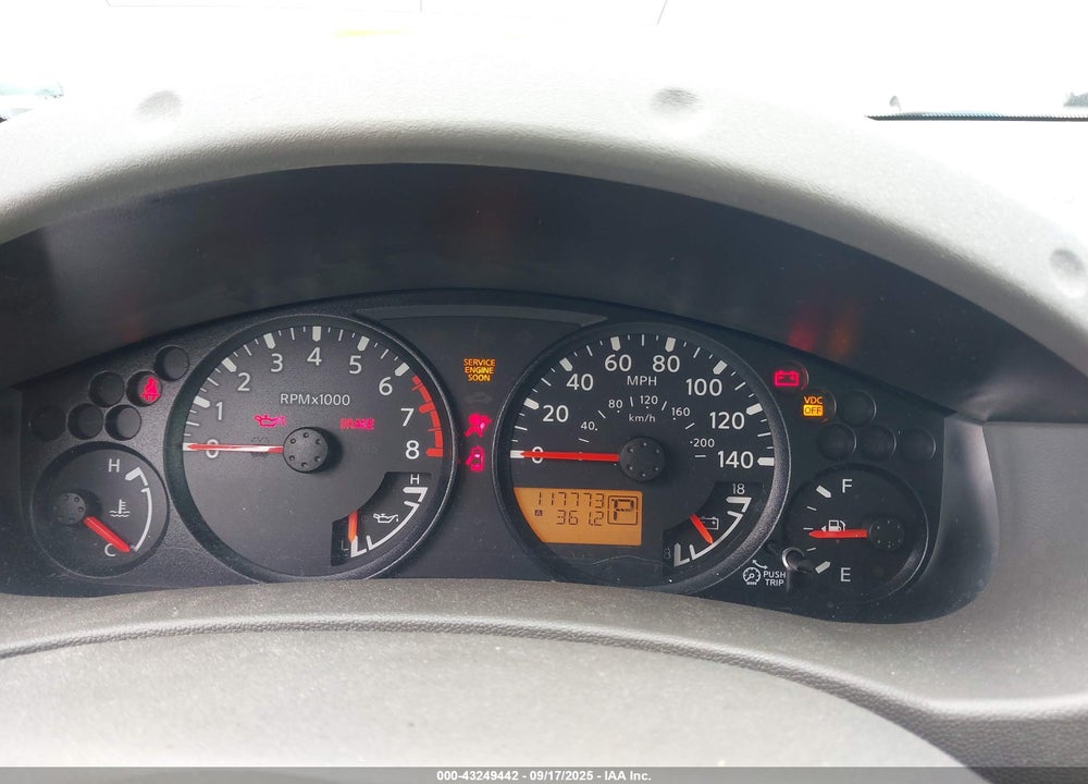 2011 NISSAN FRONTIER SV VIN: 1N6AD0FR9BC443809