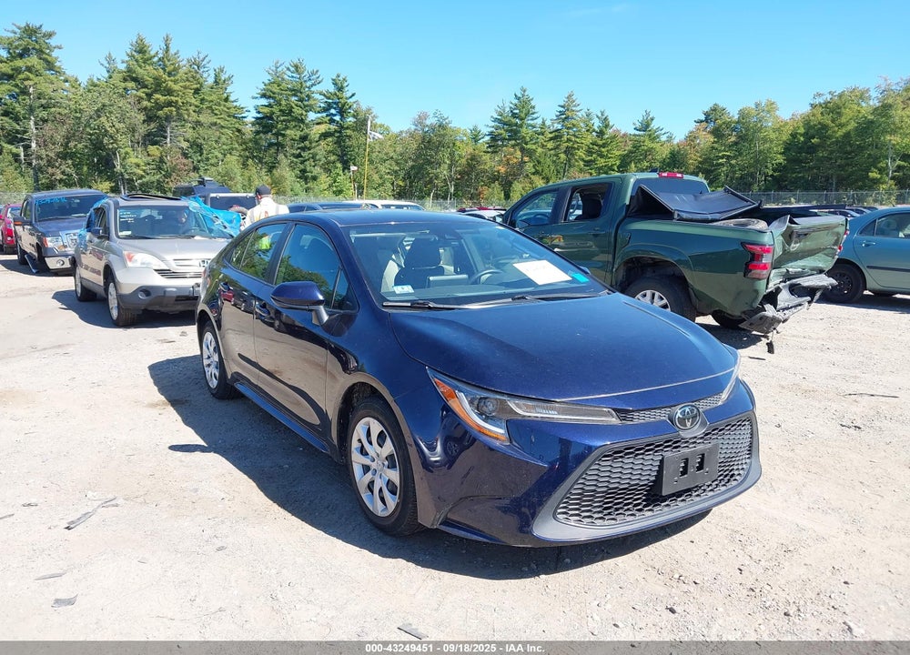2020 TOYOTA COROLLA LE VIN: JTDEPRAE1LJ066121