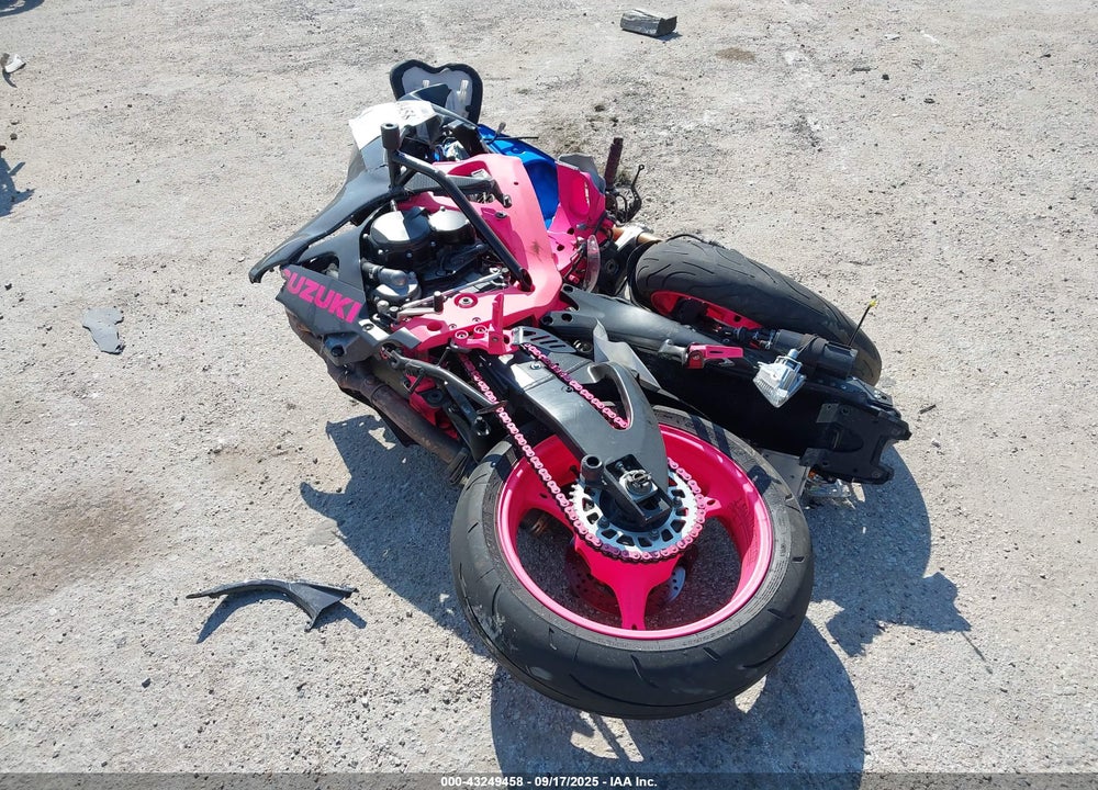 2007 SUZUKI GSX-R600 VIN: JS1GN7DA372126955