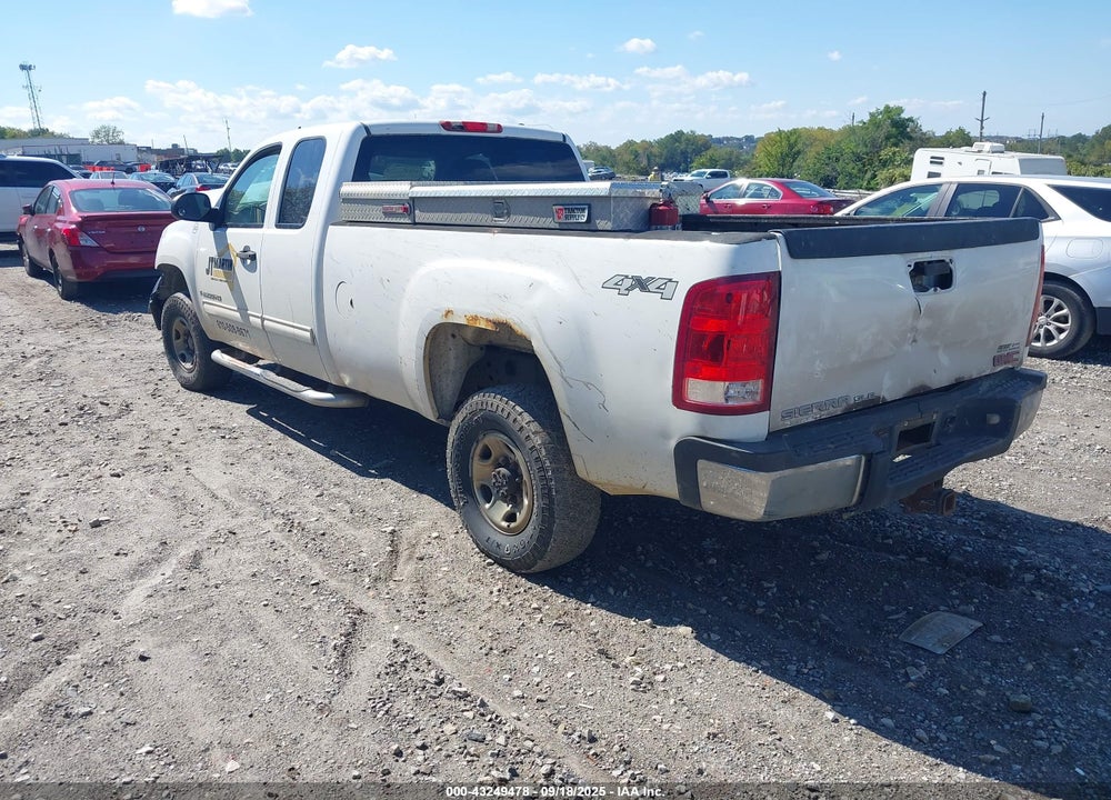 2007 GMC SIERRA VIN: 1GTHK29K57E581943