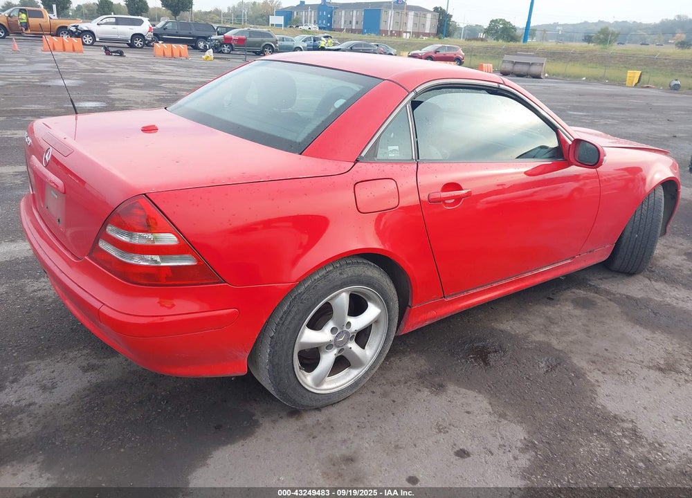 2002 MERCEDES-BENZ SLK 320 VIN: WDBKK65F52F240033