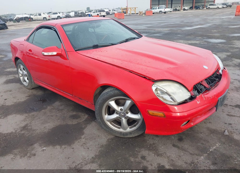 2002 MERCEDES-BENZ SLK 320 VIN: WDBKK65F52F240033