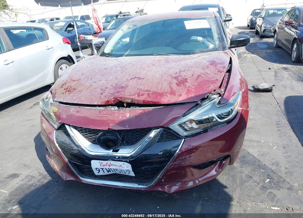 2017 NISSAN MAXIMA VIN: 1N4AA6AP7HC445139