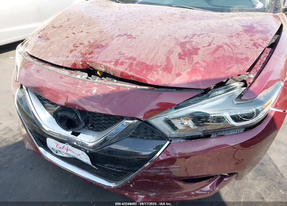 2017 NISSAN MAXIMA VIN: 1N4AA6AP7HC445139