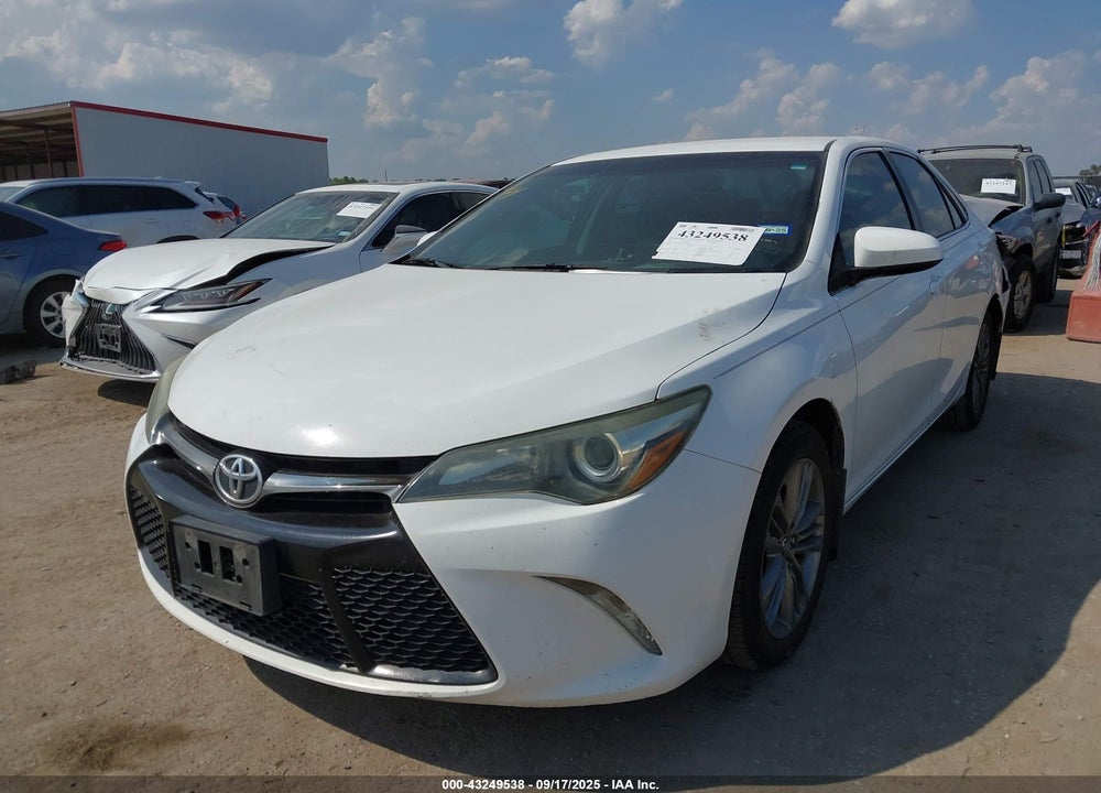 2015 TOYOTA CAMRY SE VIN: 4T1BF1FK8FU498211