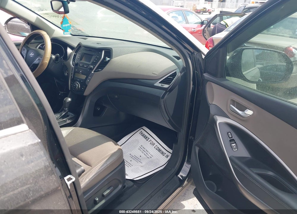 2015 HYUNDAI SANTA FE VIN: KM8SN4HF7FU100040