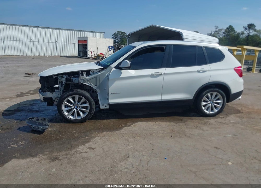 2014 BMW X3 XDRIVE28I VIN: 5UXWX9C58E0D42399