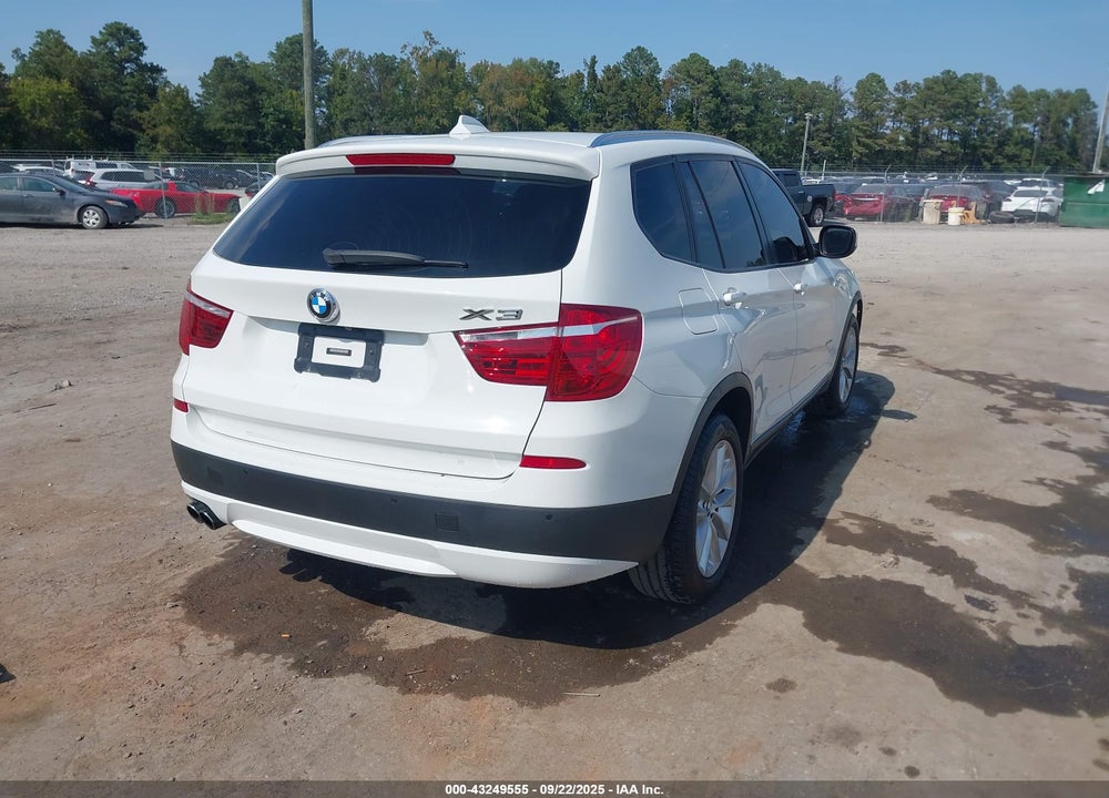 2014 BMW X3 XDRIVE28I VIN: 5UXWX9C58E0D42399