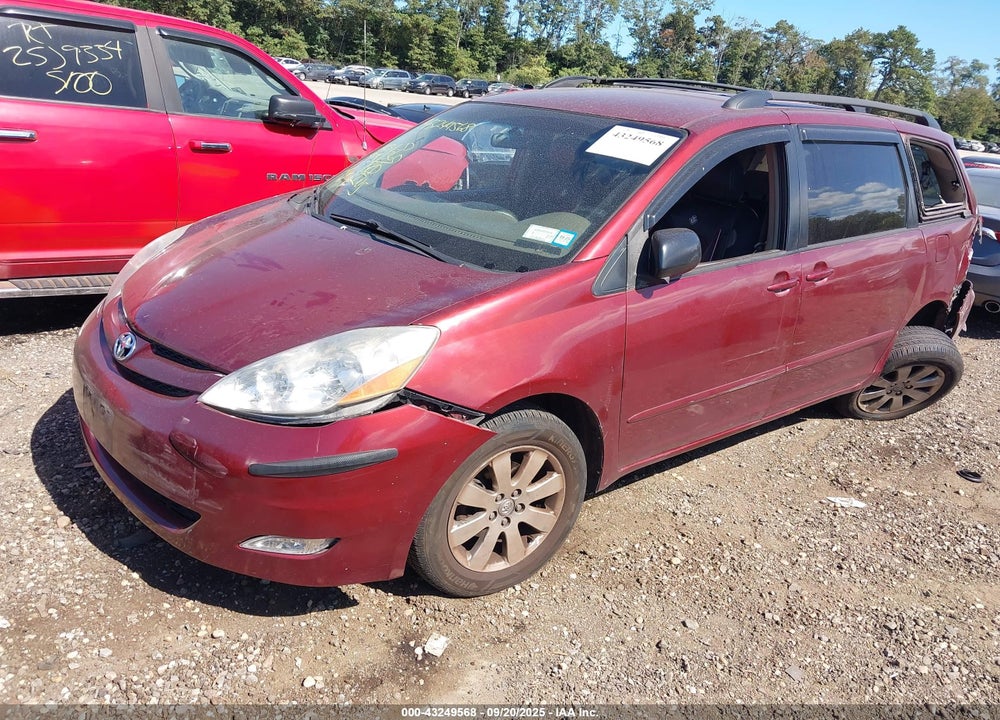 2008 TOYOTA SIENNA LE VIN: 5TDZK23C58S174836
