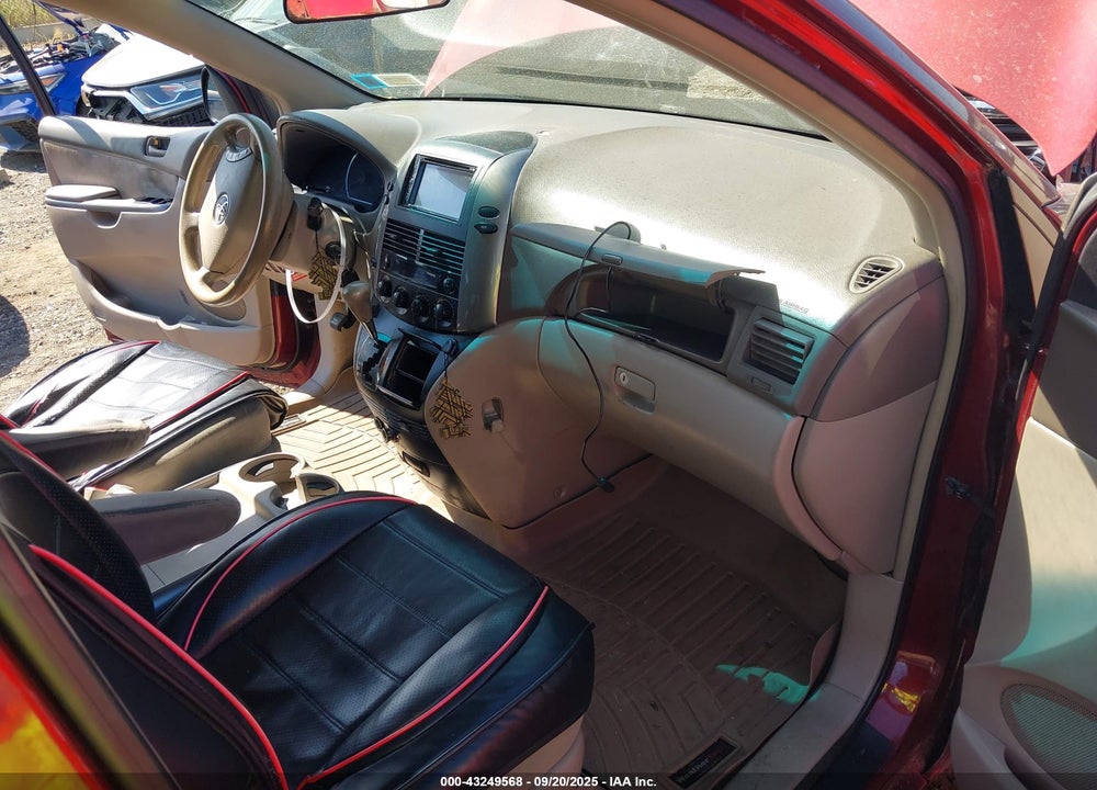 2008 TOYOTA SIENNA LE VIN: 5TDZK23C58S174836