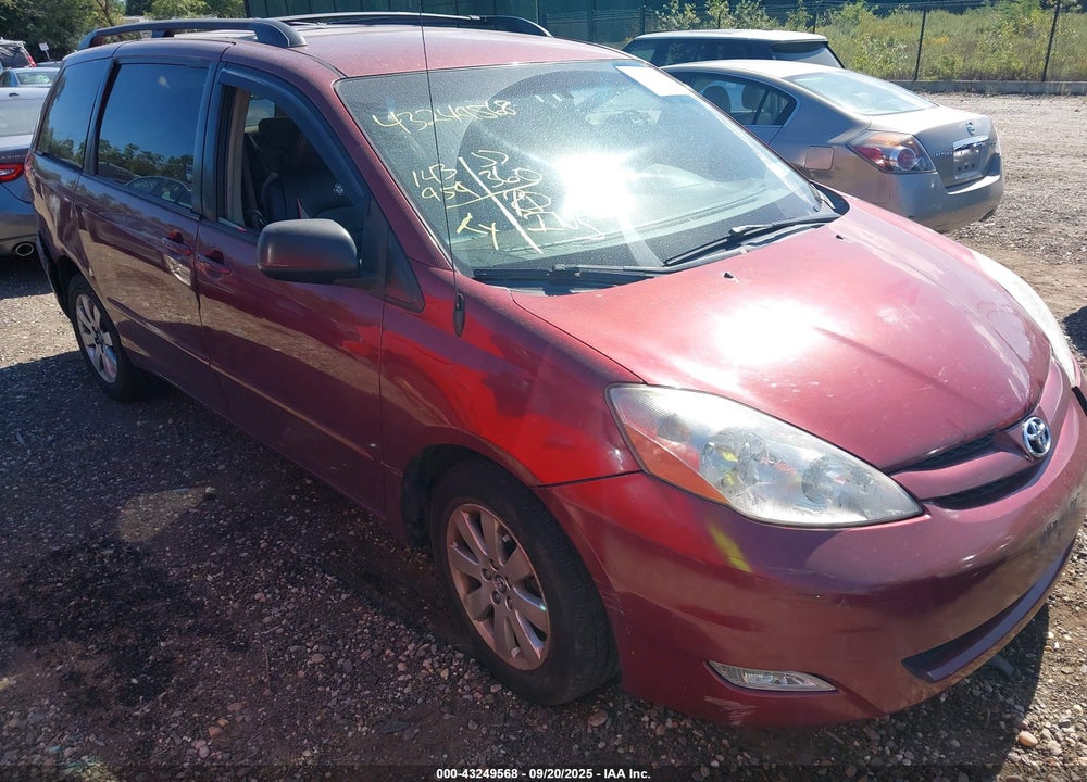 2008 TOYOTA SIENNA LE VIN: 5TDZK23C58S174836