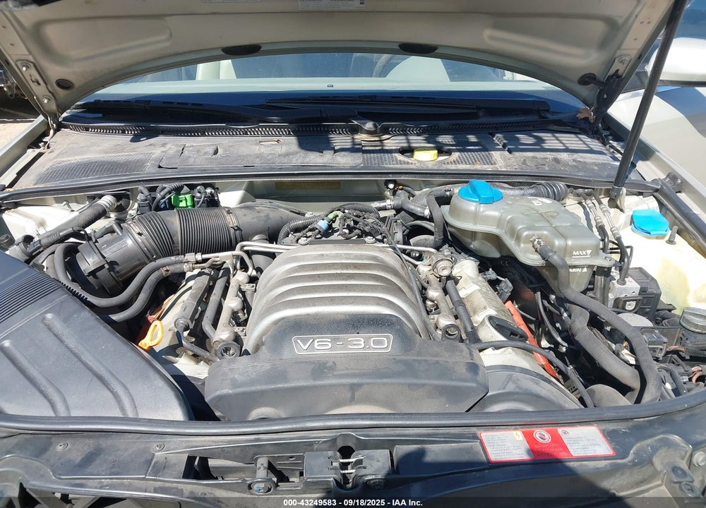 2003 AUDI A4 3.0 VIN: WAULT68E23A203829