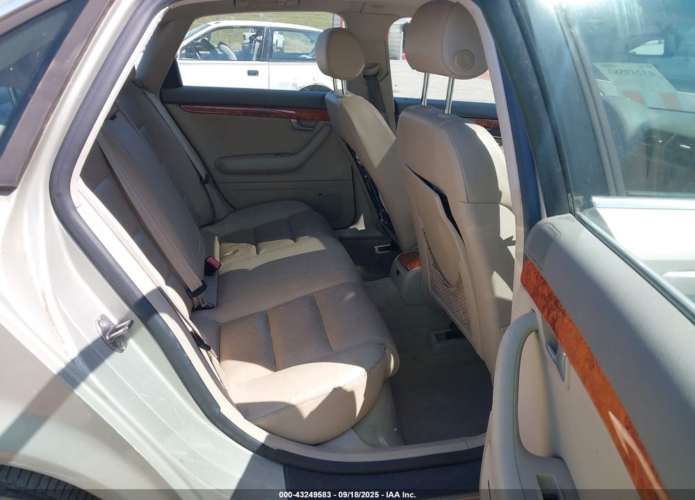 2003 AUDI A4 3.0 VIN: WAULT68E23A203829