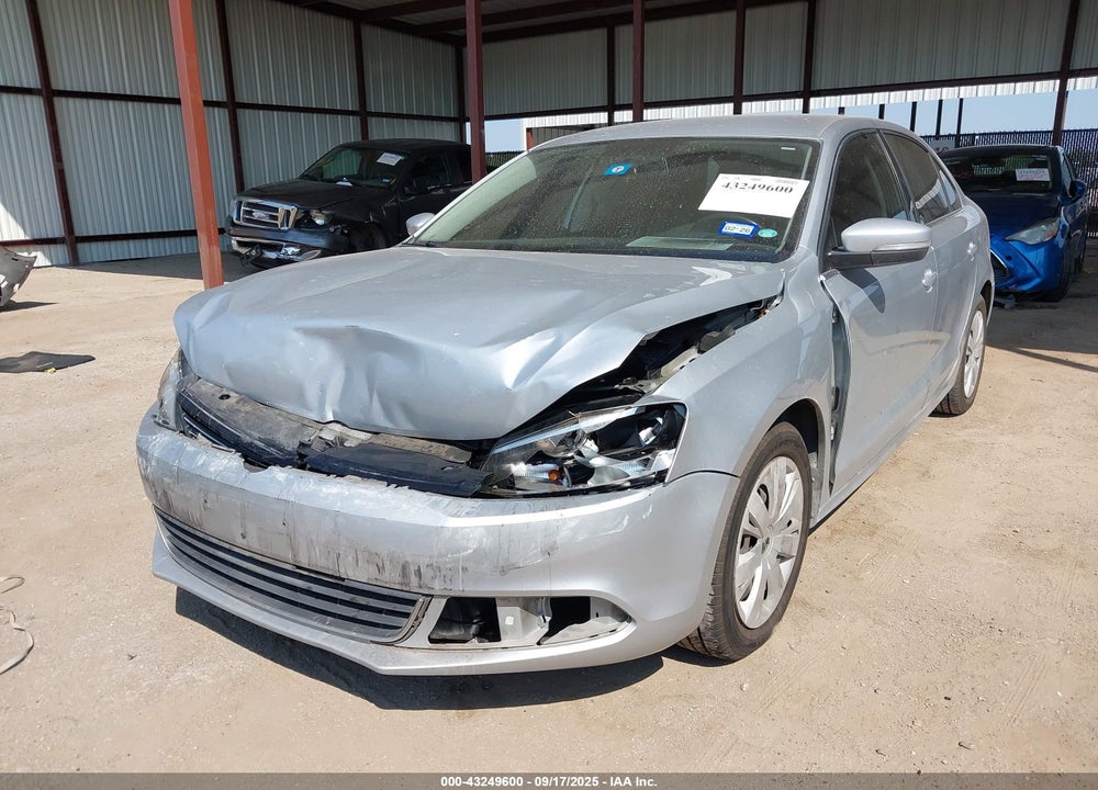 2013 VOLKSWAGEN JETTA VIN: 3VWDP7AJ6DM243633