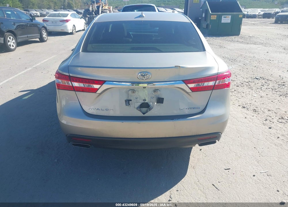 2014 TOYOTA AVALON VIN: 4T1BK1EB8EU098645