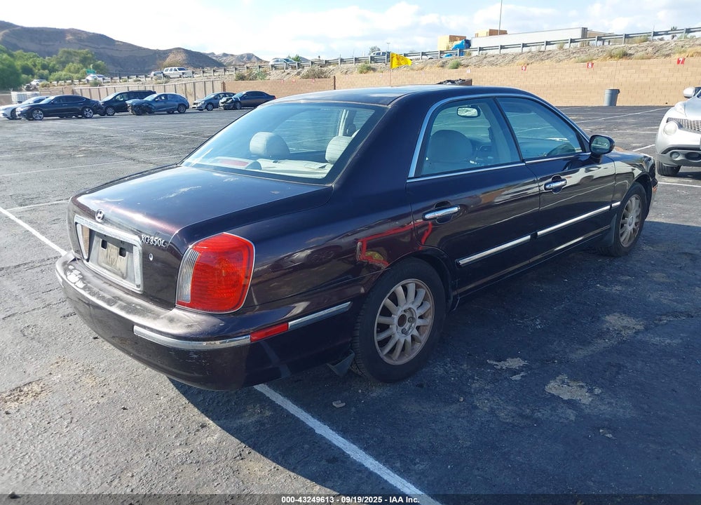2005 HYUNDAI XG350 L VIN: KMHFU45E65A413970