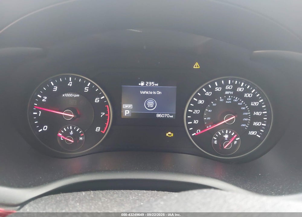 2019 KIA STINGER VIN: KNAE35LC8K6067202